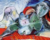 巴勃罗 毕加索 : 戴项链的裸女